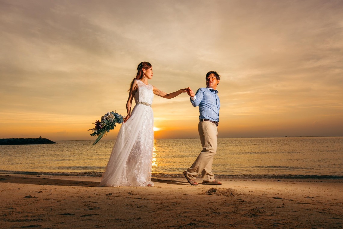 ポートレート沖縄が撮影した写真のアルバム「ウエディング＠サンセット」