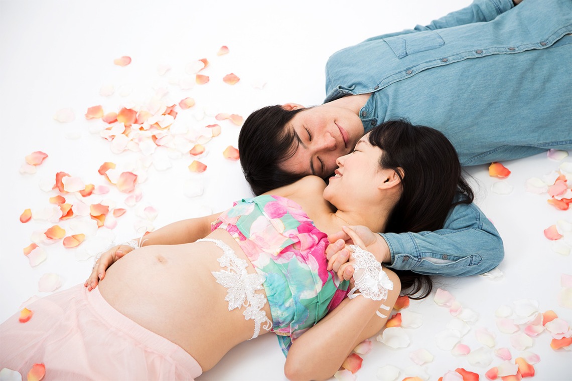 ヤマダフォトが撮影した「マタニティフォト」の写真