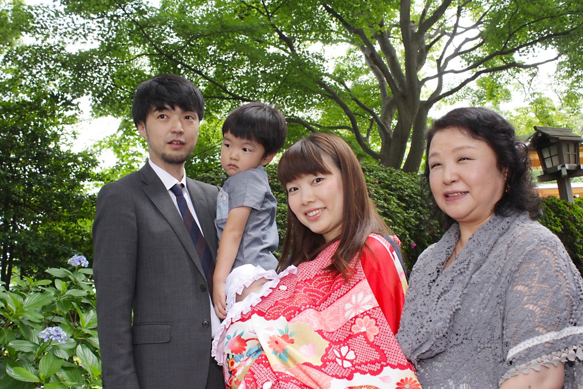 渡邉博海が撮影した写真のアルバム「お宮参り」