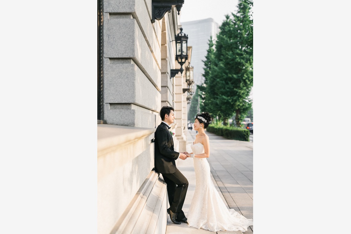 Album of the Location Photo Shoot taken by Yuki Shimada Photography - Taken in front of Tokyo station