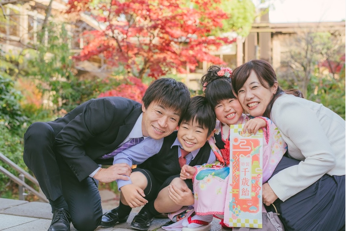 牧野圭子が撮影した「七五三」の写真