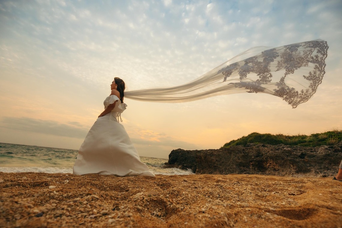 ポートレート沖縄が撮影した「ビーチフォトウエディング」の写真