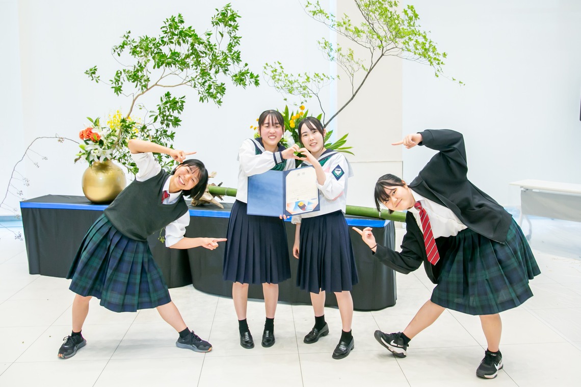 MEGANETWORKSが撮影した「全国高校生花いけバトル」の写真
