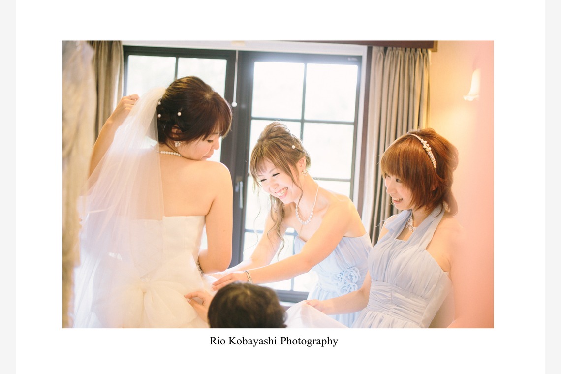 -R-studio アールスタジオが撮影した「ウェディング当日、洋和装前撮り、後撮り、エンゲージメントフォトなどすべてを含むポートフォリオです。」の写真