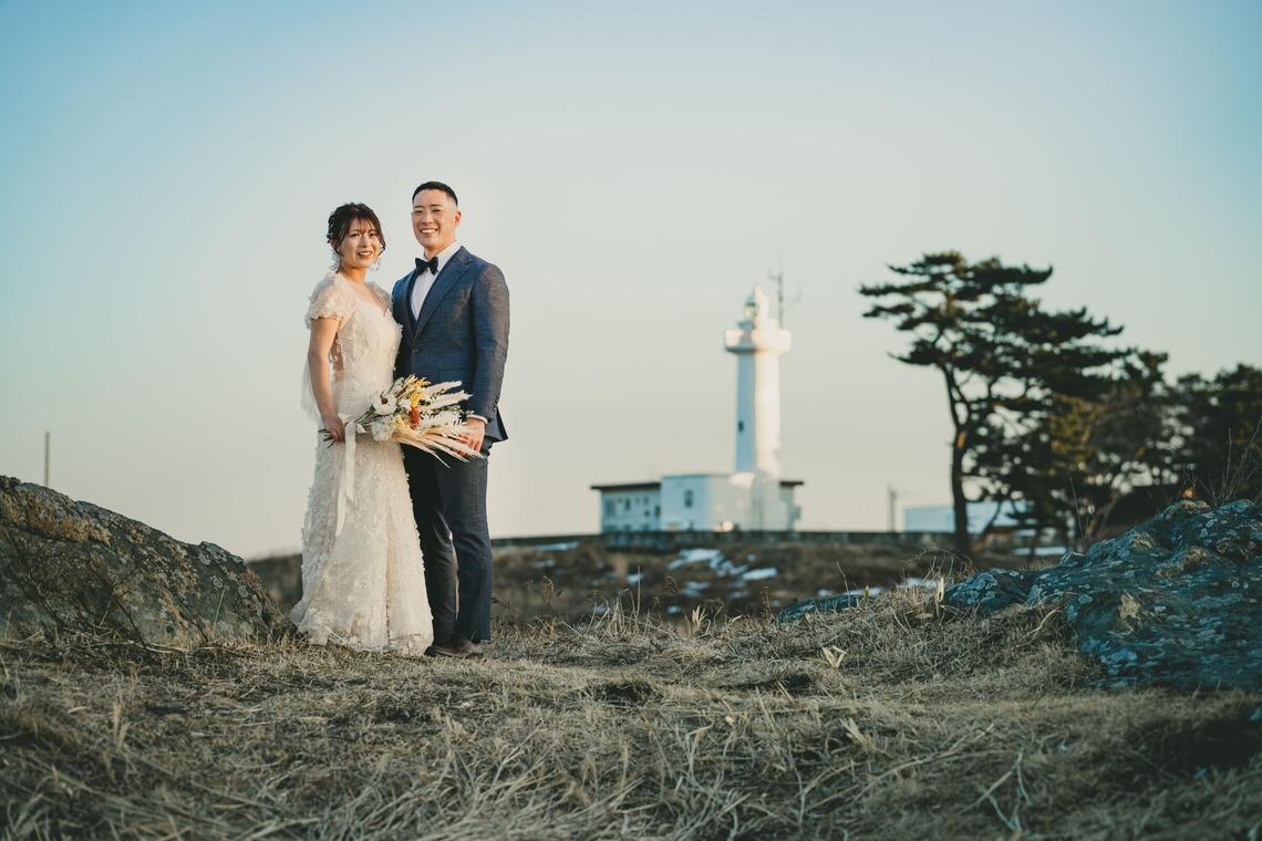 いしづか ちひろが撮影した写真のアルバム「結婚式前撮り撮影/八戸ロケーション」