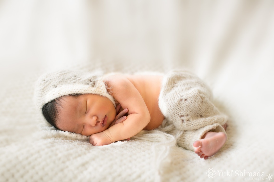 Yuki Shimada Photographyが撮影した「ニューボーンフォト」の写真