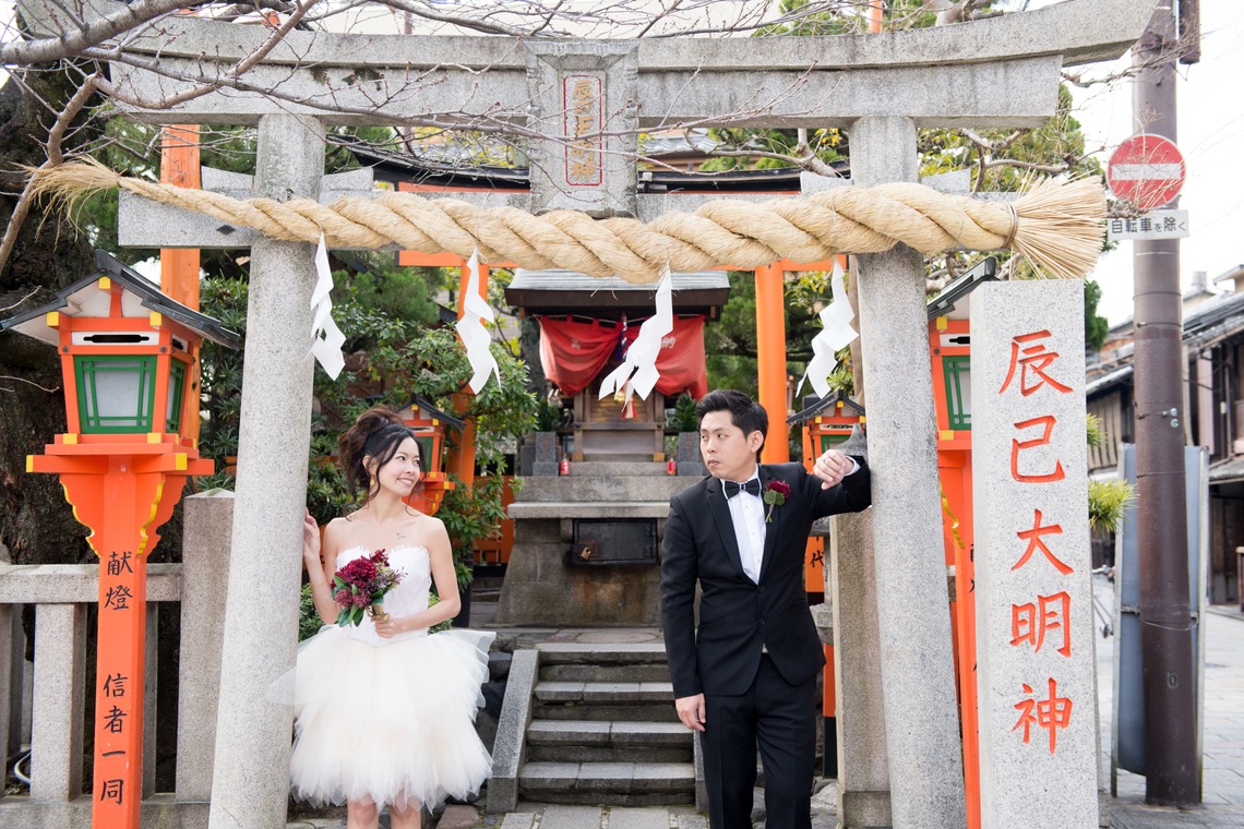 Photo of Wedding Photoshoot in Kyoto taken by Katakura Photo Office