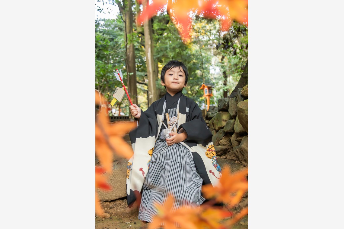 スマイルグローバルフォトが撮影した写真のアルバム「秋の七五三(男の子)」