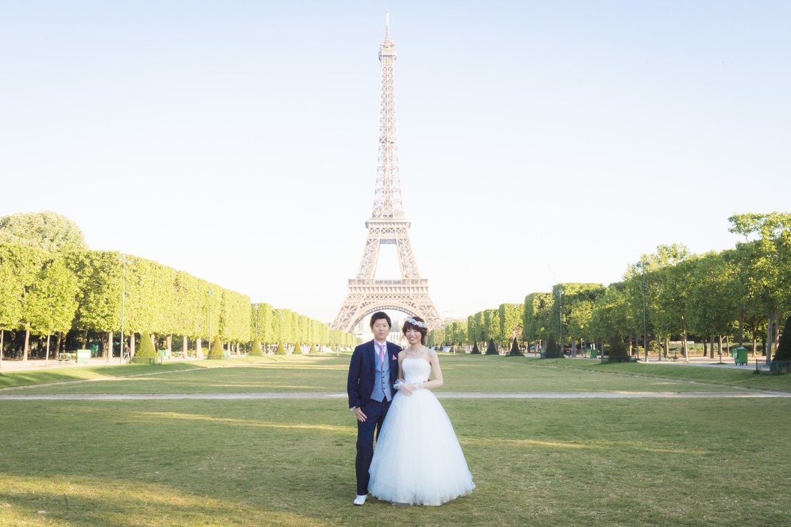 24to Produceが撮影した「パリでのフォトウェディング」の写真