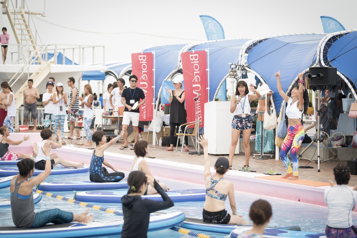 長濱崇が撮影した「サップヨガイベント/大磯ロングビーチ」の写真