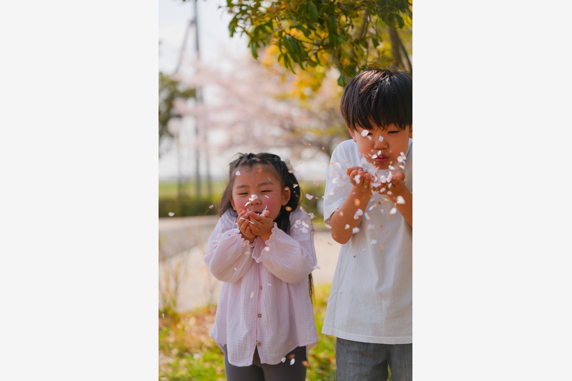 秋山諒輔が撮影した「お子様のロケーション撮影」の写真