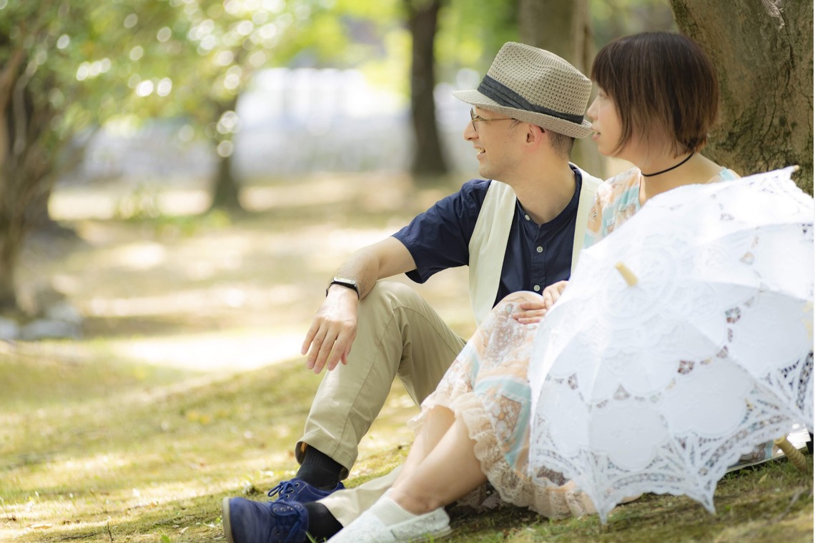 ならもとかずやが撮影した「カップルフォト」の写真