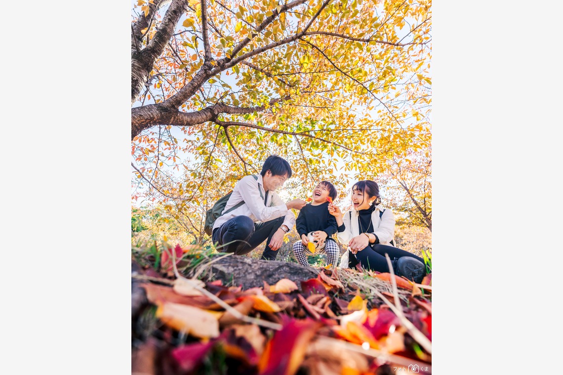 フォトくまが撮影した「家族写真」の写真