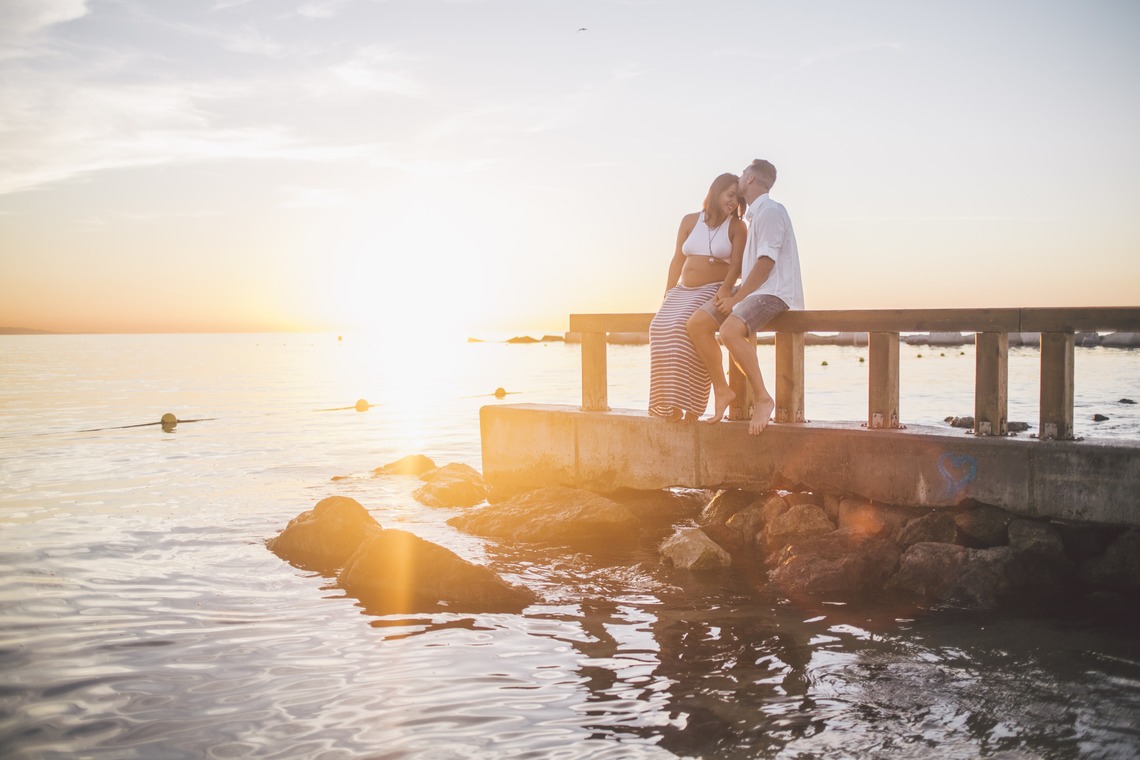 La Cristina Fotografia が撮影した「スペイン(バルセロナ)でのマタニティフォト」の写真