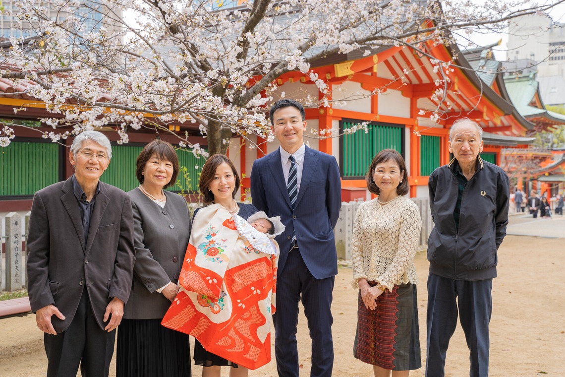 井崎　敬太が撮影した「お宮参り撮影」の写真