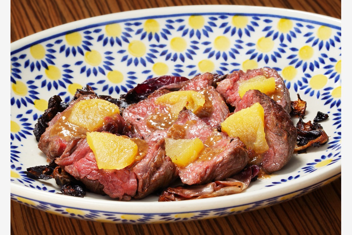 森安　照が撮影した「ビストロ・メニュー」の写真