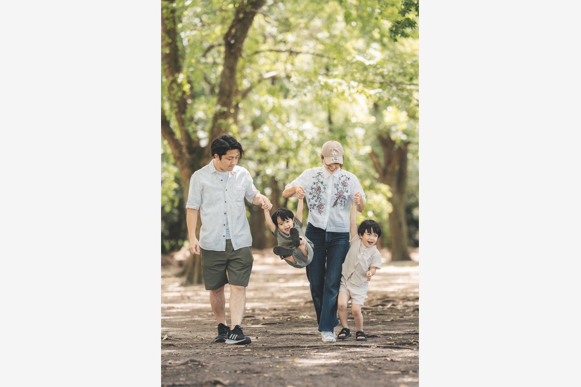 大久保佑華が撮影した「ファミリーフォト」の写真