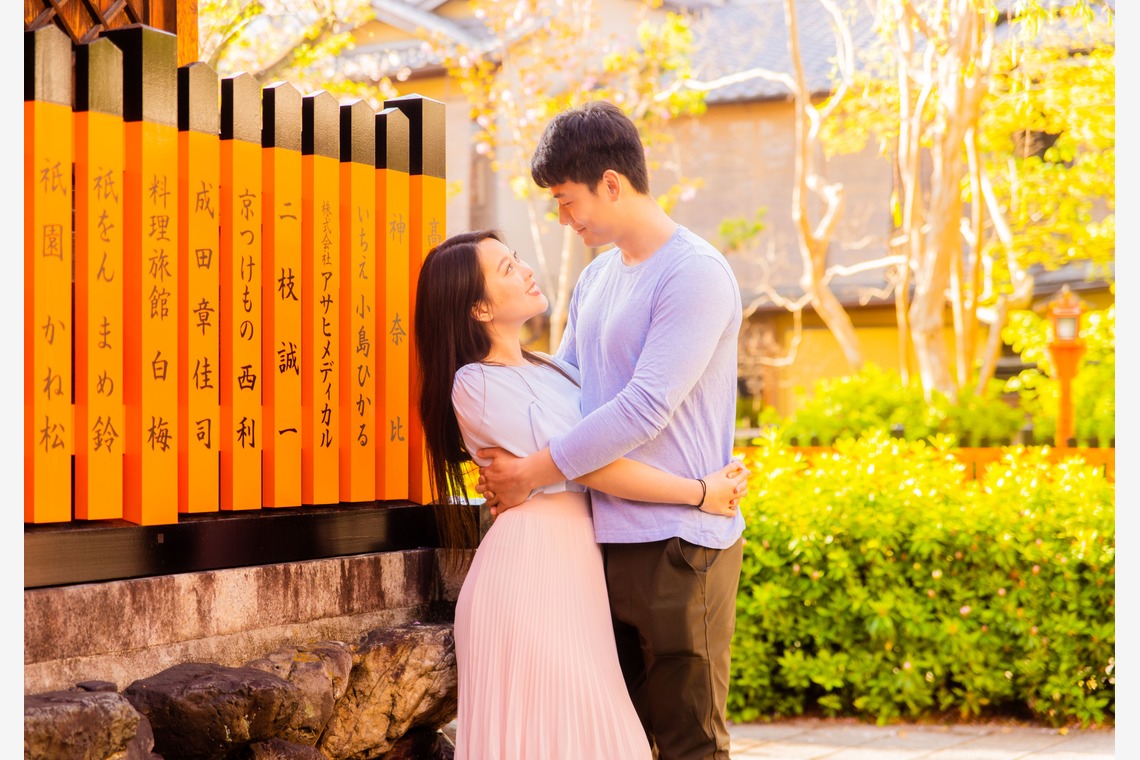 Album of the Location Photo Shoot taken by Kai - Couple Portraits in Kyoto