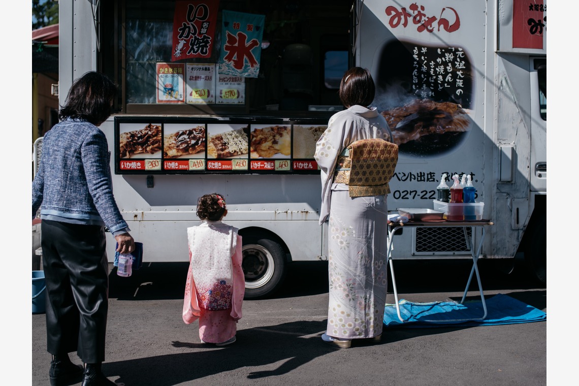 植村由理が出張撮影した家族写真(キッズ,ベビーフォト)などが写った「七五三　＠前橋東照宮」の家族写真