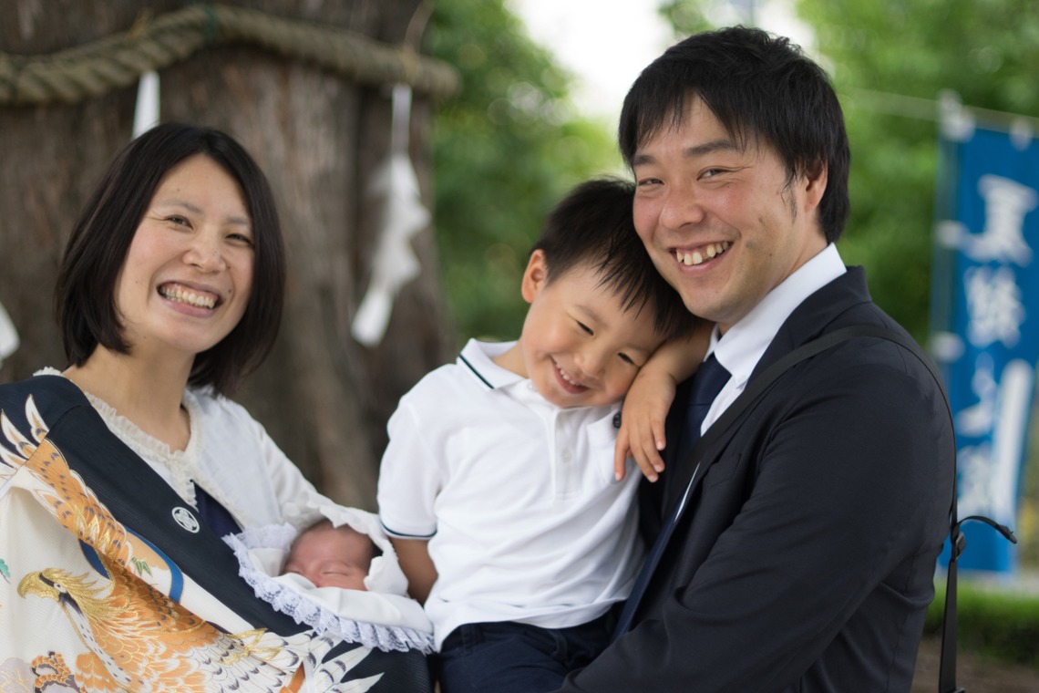 黒沢　茂が撮影した前撮り/後撮り出張撮影のアルバム「お宮参り」