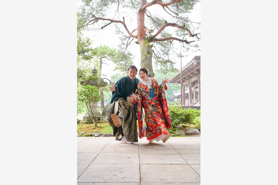 児玉 一成が撮影した「ウェディング前撮り（瑞泉寺）」の写真