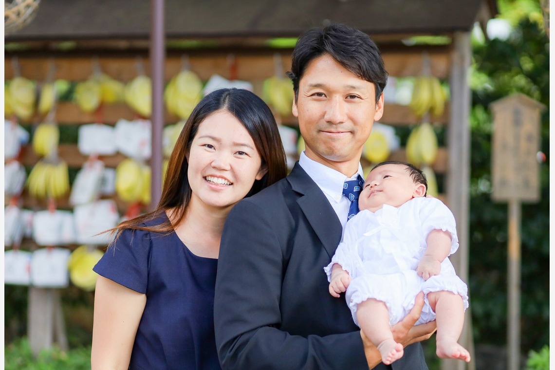 なかがわさとみが撮影した「お宮参りご家族写真撮影」の写真