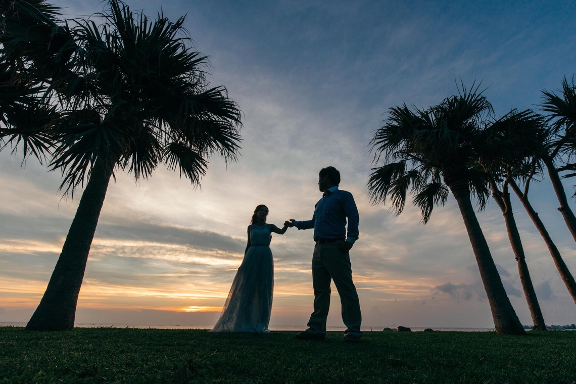 ポートレート沖縄が撮影した「ウエディング＠サンセット」の写真