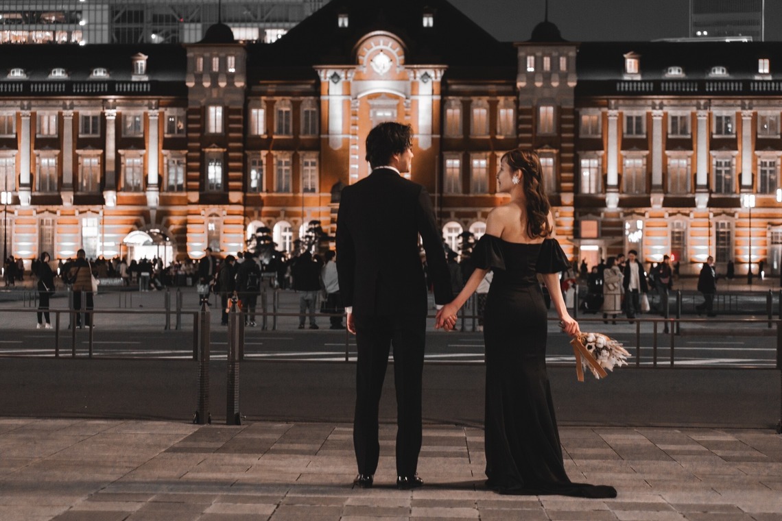 池上純一が撮影した写真のアルバム「東京駅での前撮り」