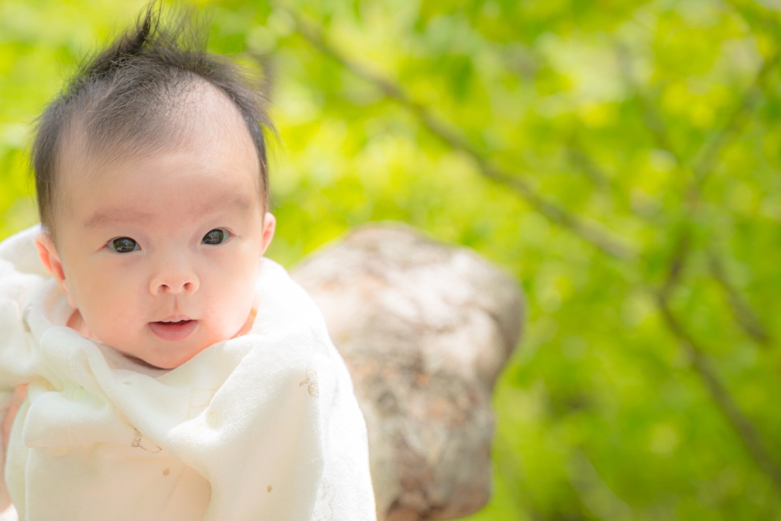 高木勇斗が撮影したニューボーンフォトのアルバム「赤ちゃん」