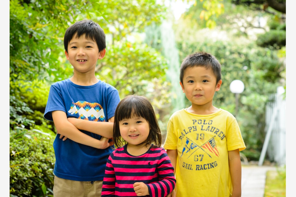名畑文巨写真事務所が撮影した「S様ご家族撮影」の写真