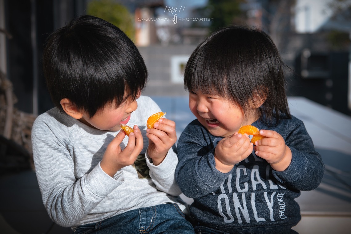 2525linkが出張撮影した家族写真(キッズ,ベビーフォト)などが写った「スナップフォト」の家族写真