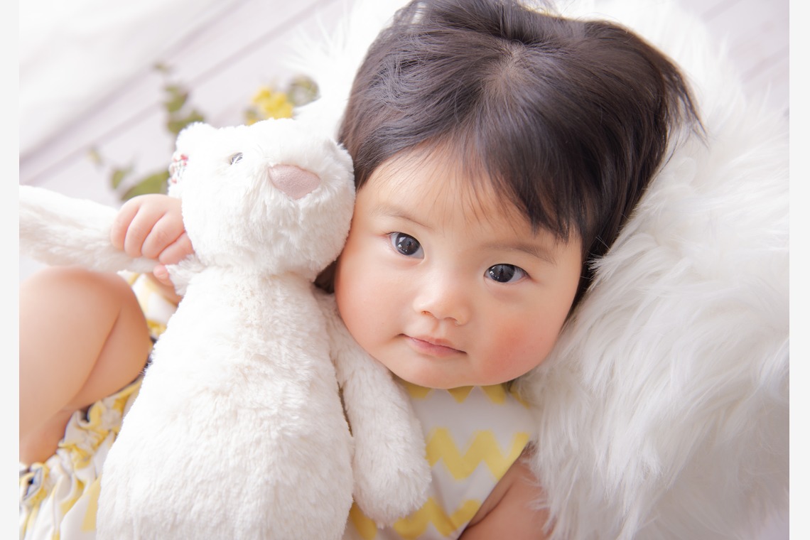 Happy Baby Projectが撮影した「6ヵ月・1歳のお誕生日」の写真
