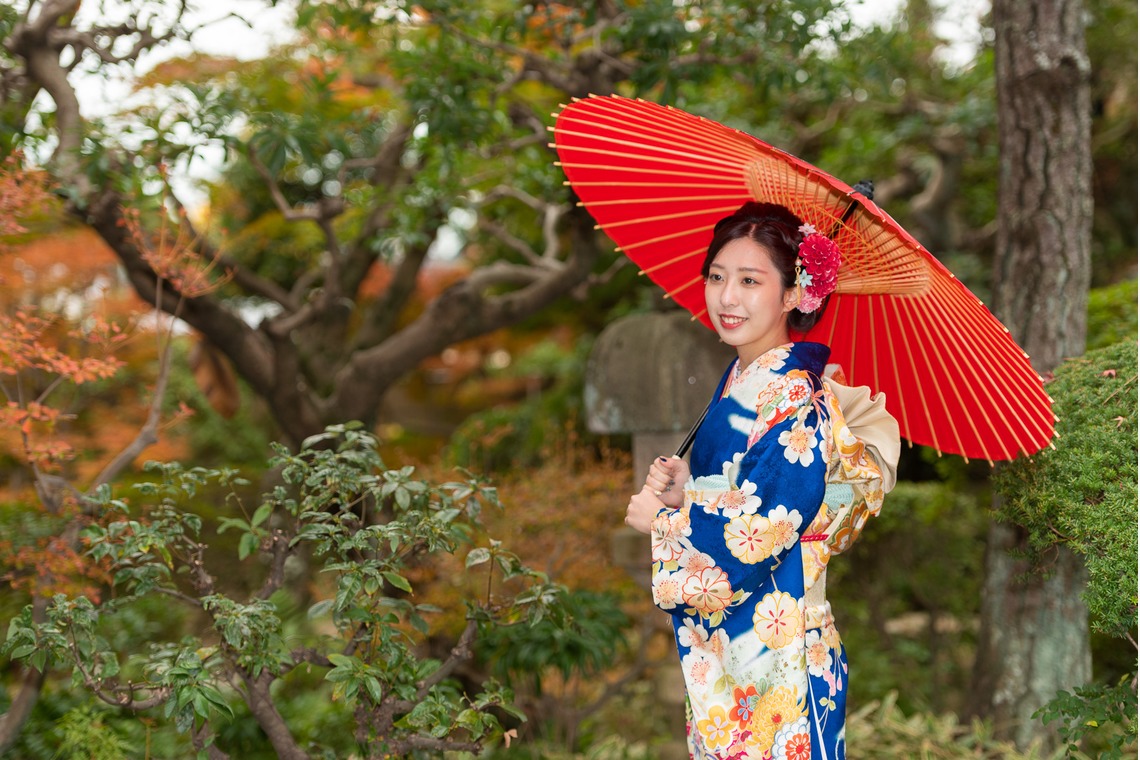 合同会社優希photoが出張撮影した家族写真(キッズ,ベビーフォト)などが写った「成人式」の家族写真