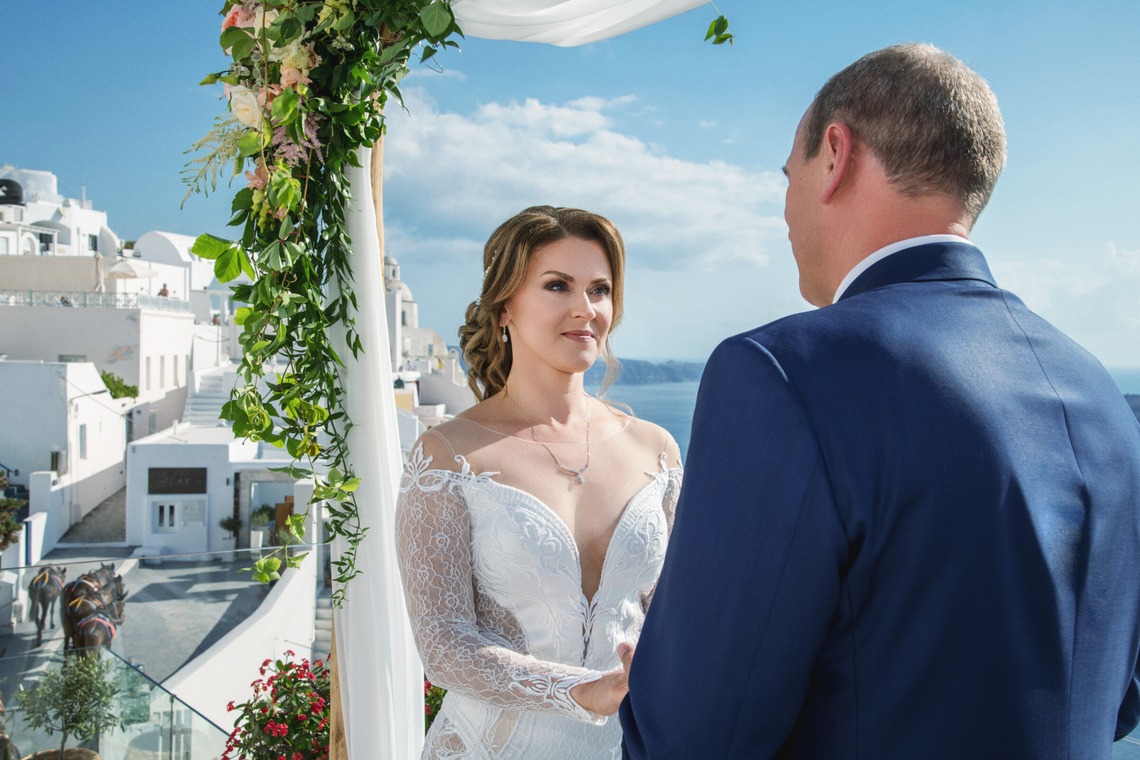 Olga Chalkiadakiが撮影した「Santorini Wedding Ceremony」の写真