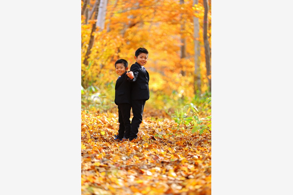 稲蔭一道が撮影した家族写真の出張撮影のアルバム「家族写真、ロケーションフォト」