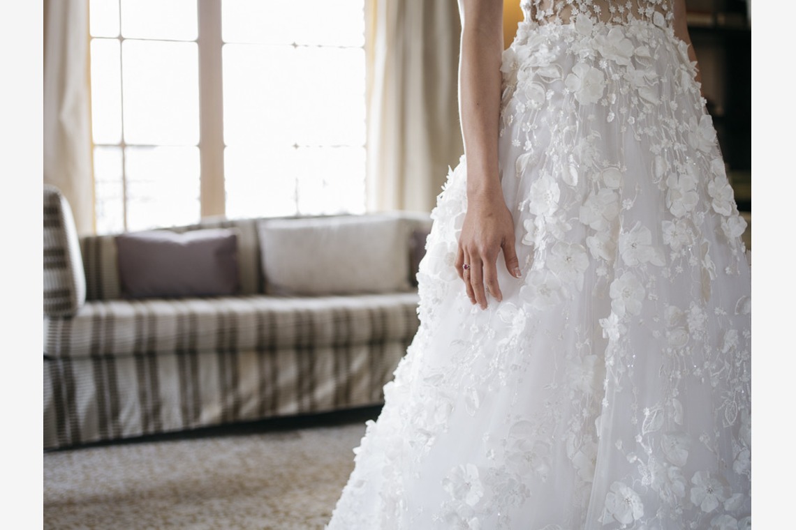 植村由理が撮影した「パトリシアとブレットの結婚式当日」の写真