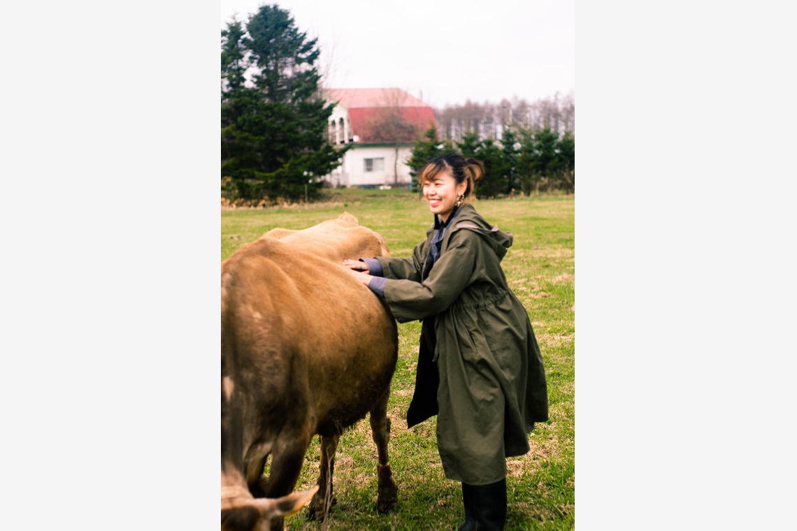 神部葵が撮影した写真のアルバム「菊地ファーム　春の初放牧公開イベント」