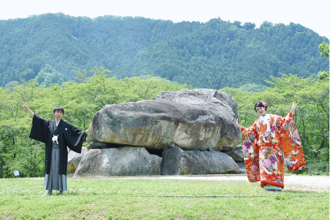 Photo of Pre Weddingphotoshoot at Nara with kimono in spring to summer taken by Kiki photo works