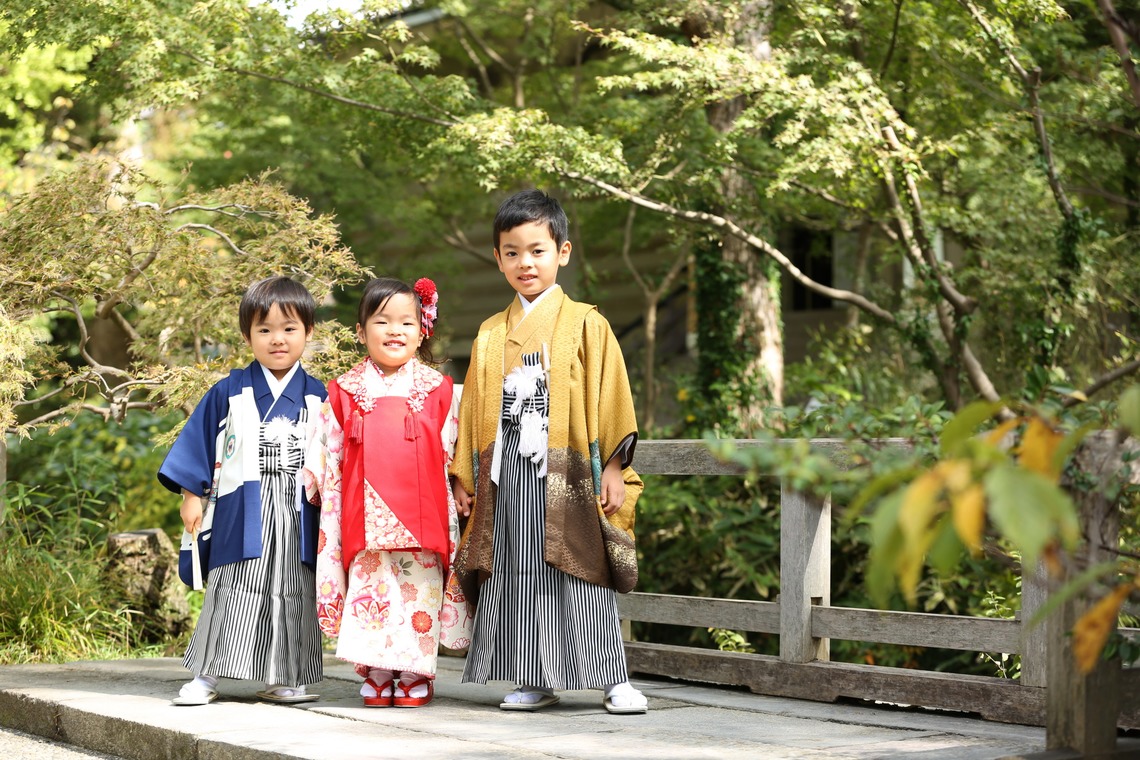 出張撮影HUG TIMEが撮影した「七五三記念撮影＠鎌倉鶴岡八幡宮」の写真