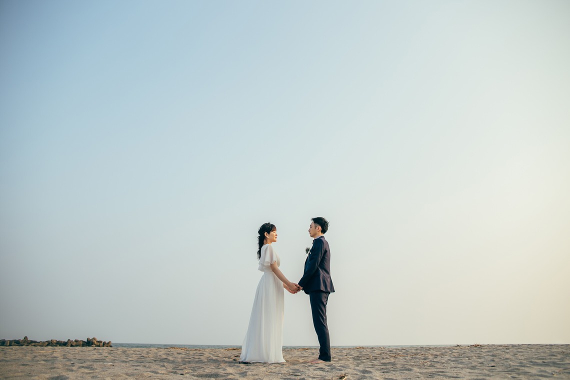 橋爪楽々が撮影した「ロケーションウエディング」の写真