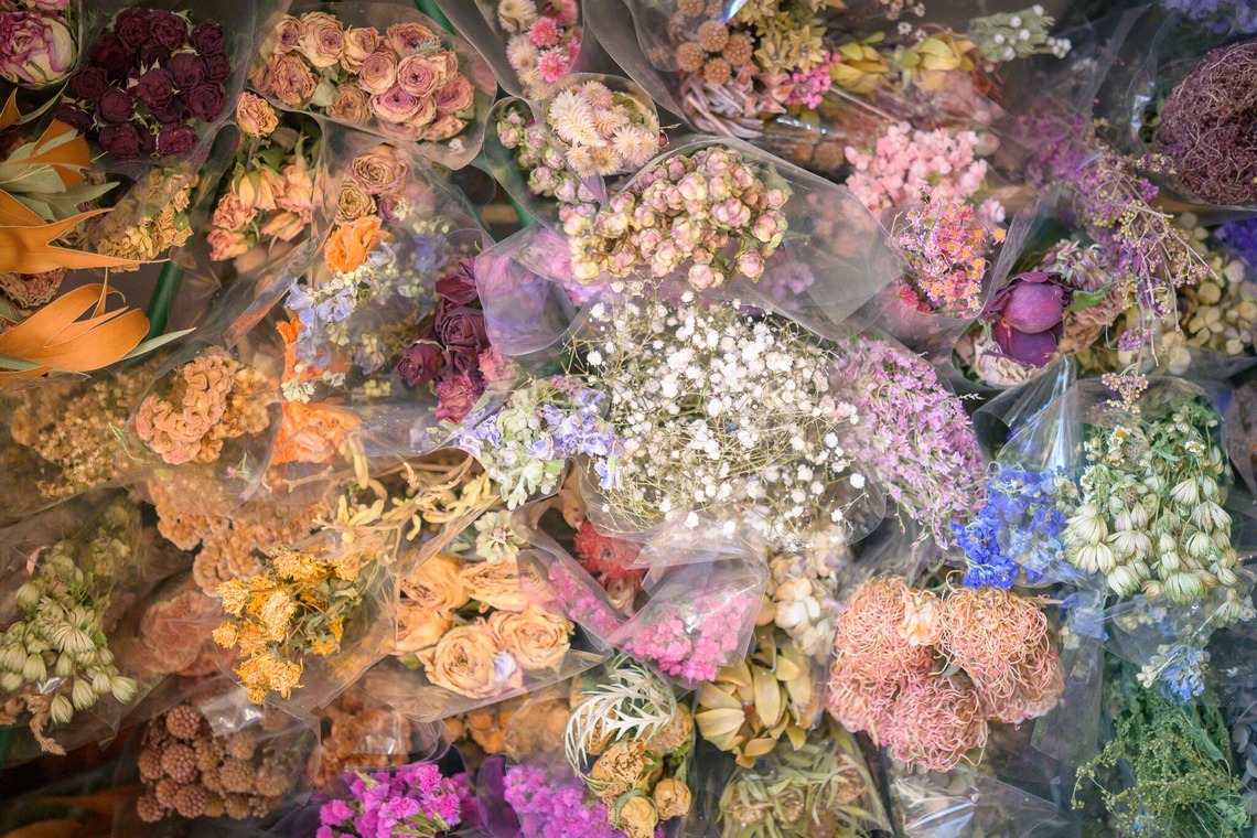 戸澤麻衣が撮影した「お花屋さんの撮影」の写真