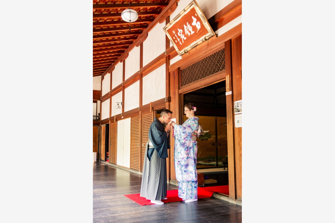 Kaiが撮影した「京都の寺院での結婚式」の写真