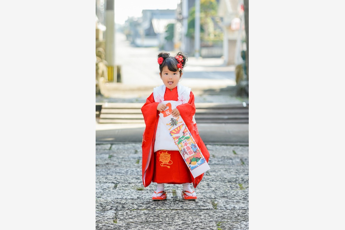 石井凡騎が撮影した「七五三」の写真
