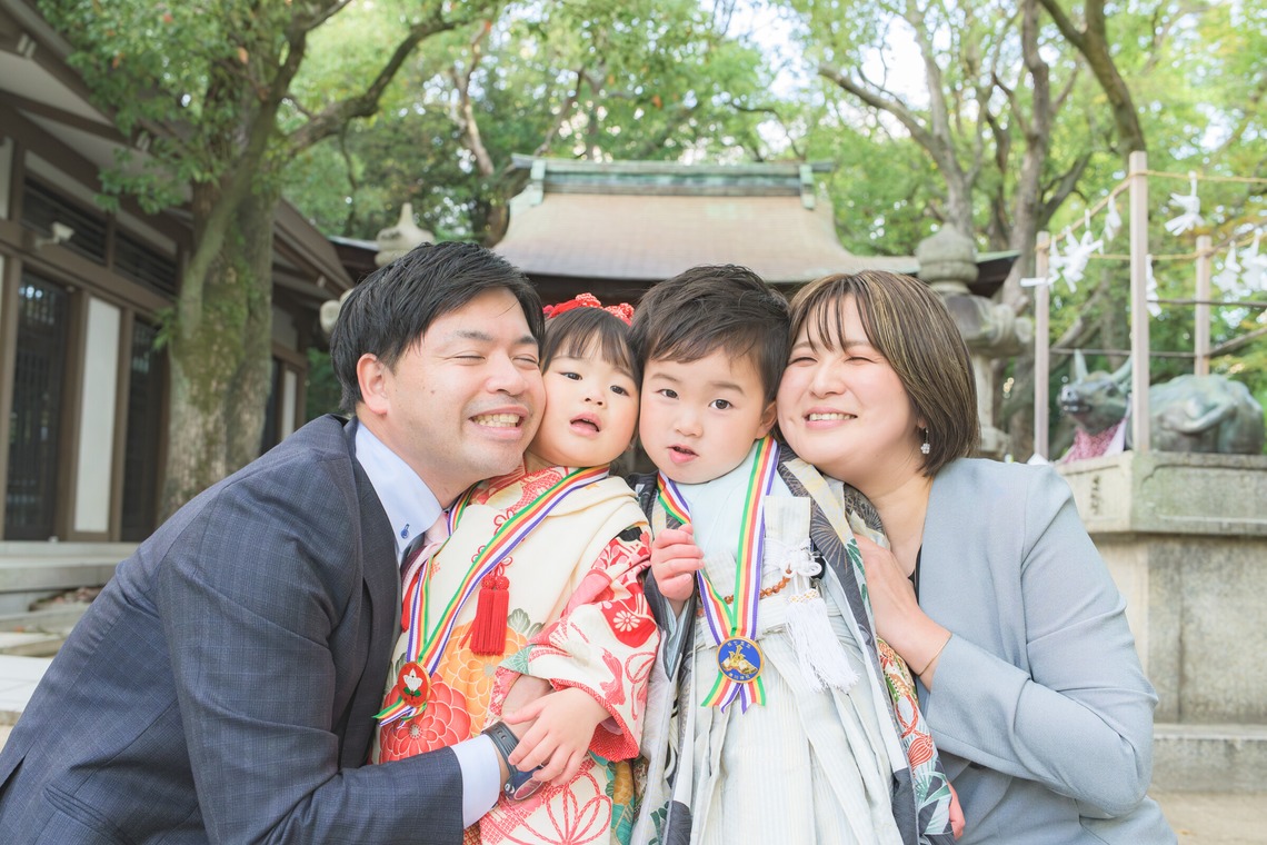 萬代　一樹が撮影した「七五三」の写真