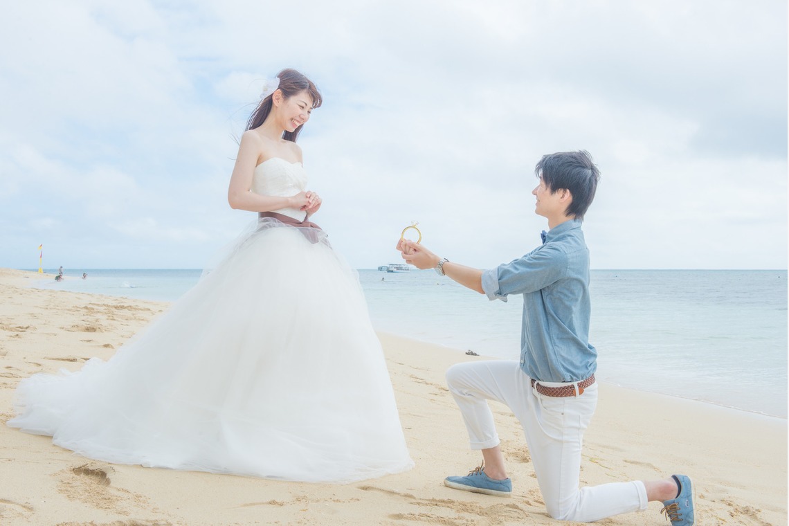 スマイルケアンズが撮影した「ケアンズのグリーン島でビーチウエディングフォト」の写真