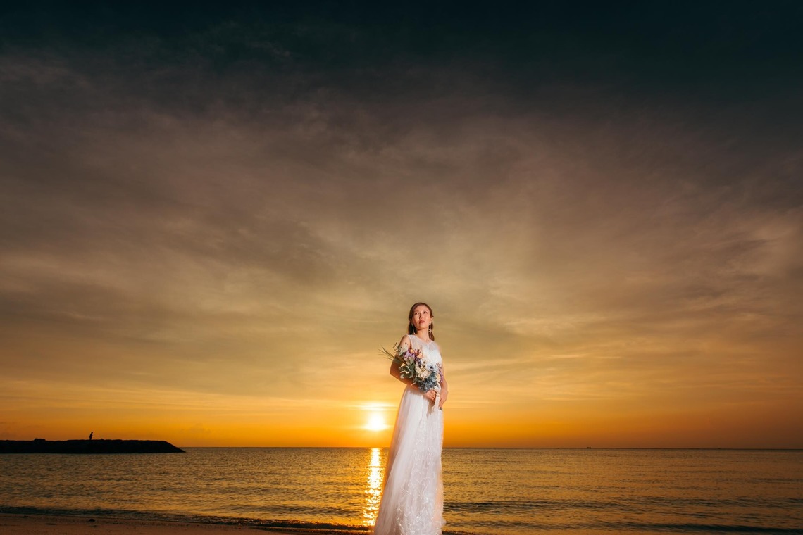 ポートレート沖縄が撮影した「ウエディング＠サンセット」の写真