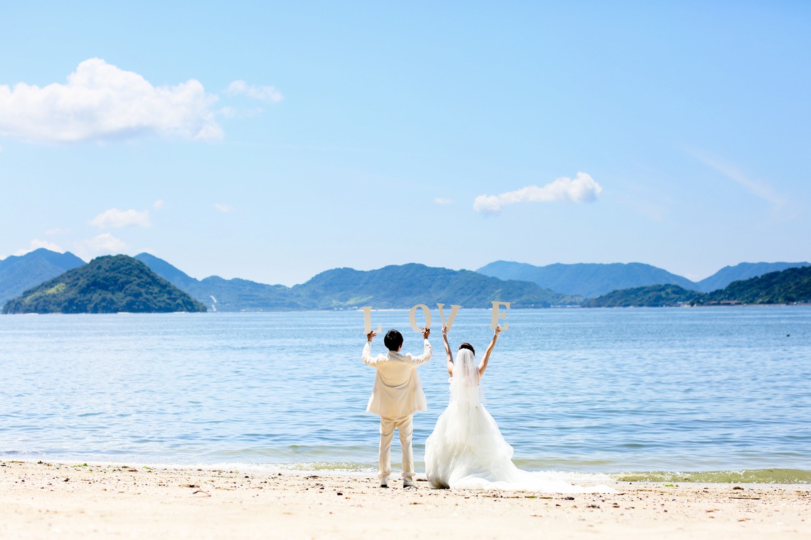 KIKIウェディングが撮影した写真のアルバム「青い海」