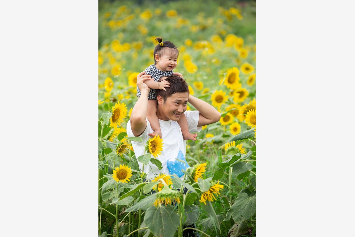 理 S PHOTOが撮影した「鼻高展望ひまわり畑」の写真