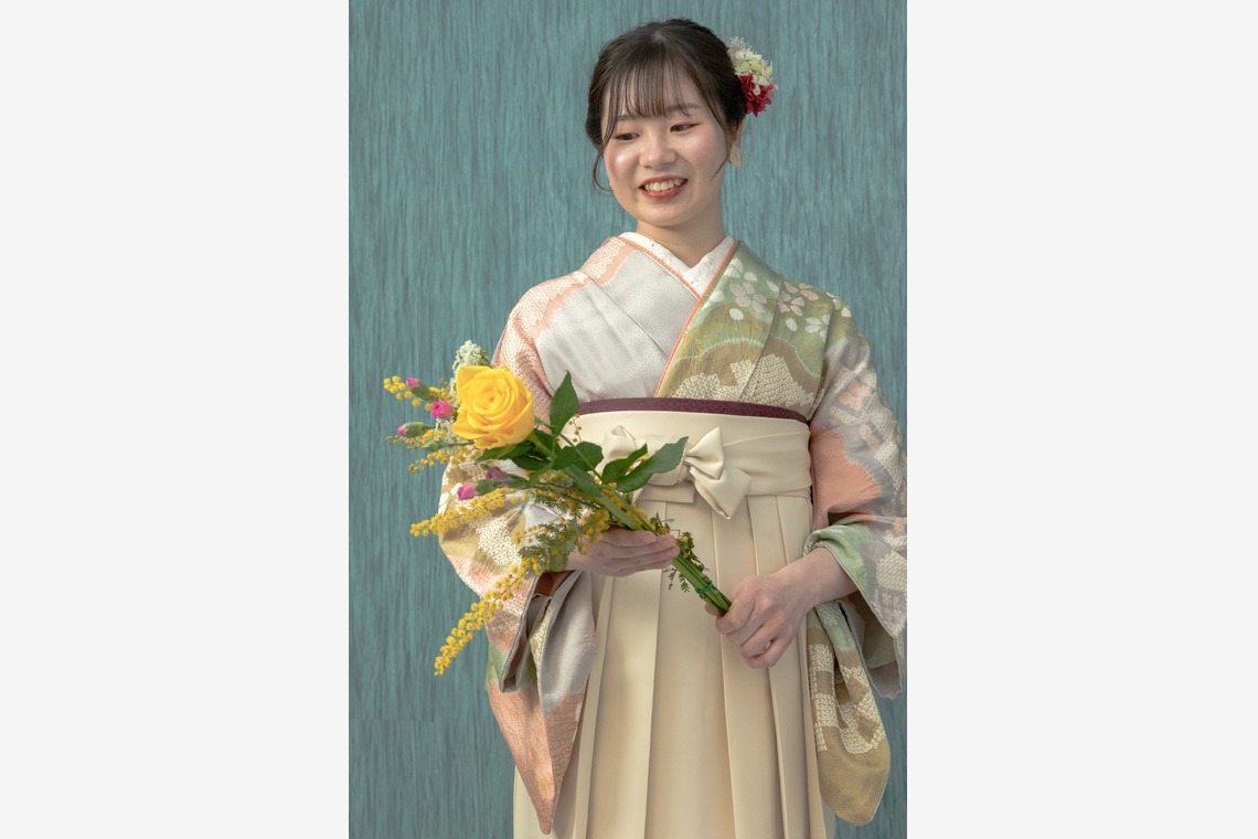 ミヤタカズコが出張撮影した家族写真(キッズ,ベビーフォト)などが写った「卒業」の家族写真