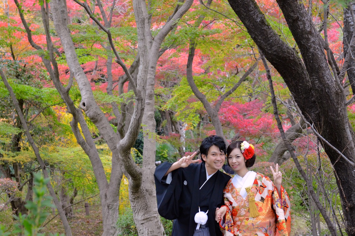 キキフォトワークスが撮影した「京都で和装前撮りロケーション」の写真